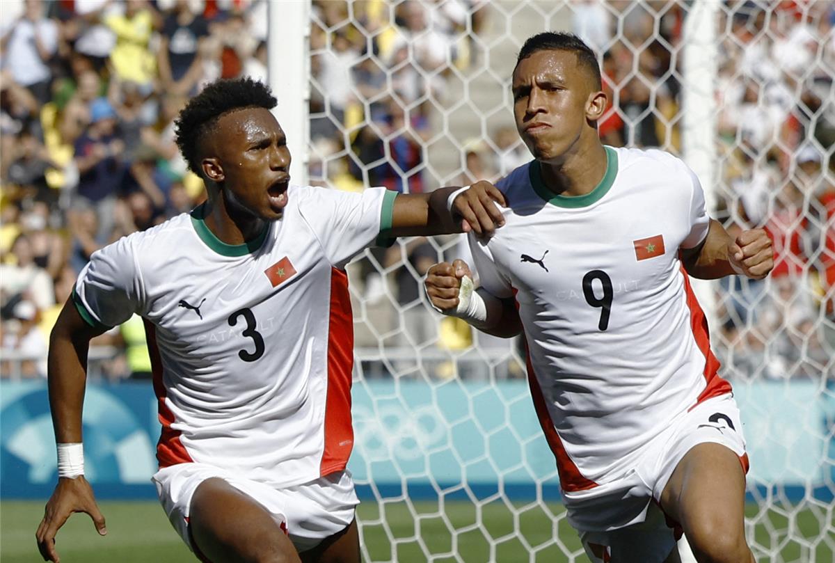 انجاز تاريخي...المغرب يسحق مصر ويحرز البرونزالية
