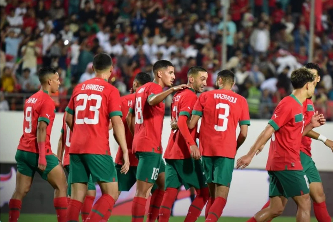 المغرب ينتصر على الغابون ب 4 اهداف دون رد